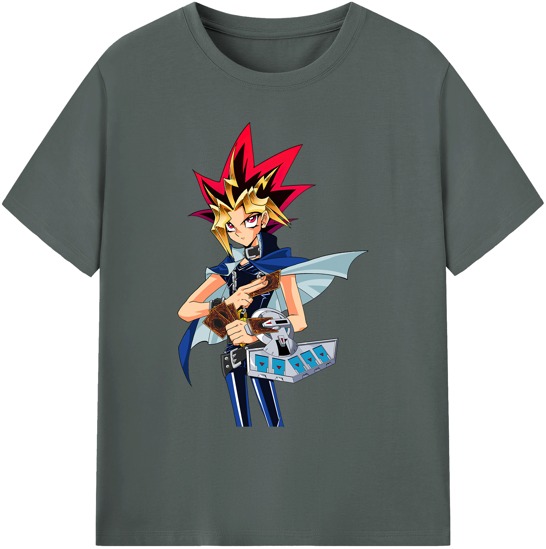 遊☆戯☆王 Yu-Gi-Oh! 綿100％ メンズ半袖Tシャツ｜肌触りやわらか＆通気性